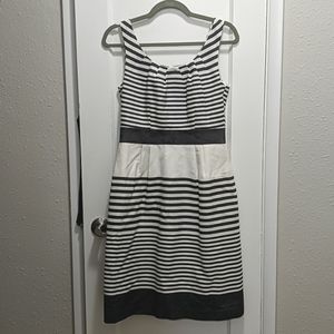Banana Republic striped dress with pockets